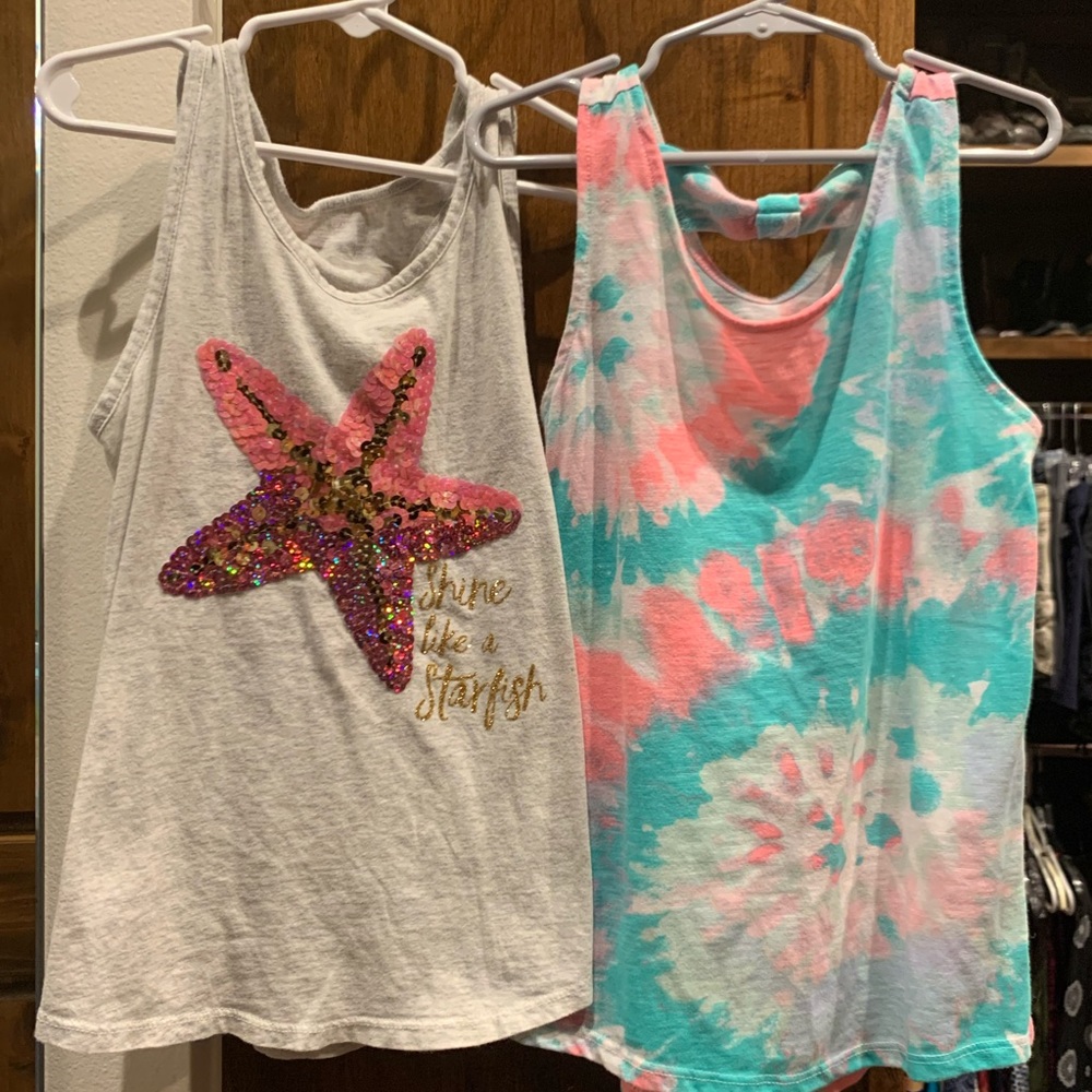Girls tank tops great condition.